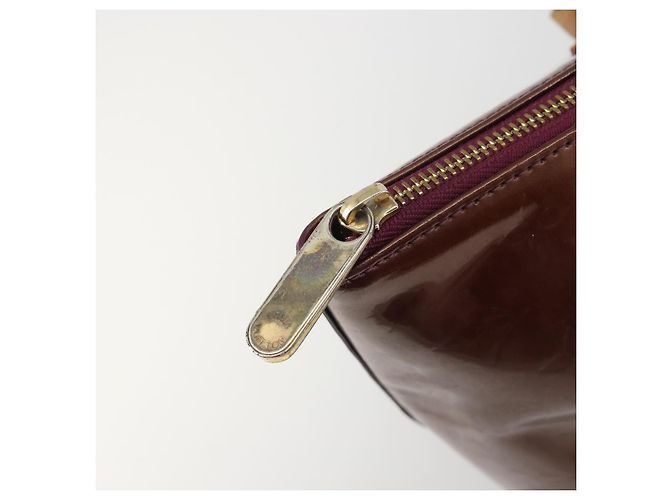 LOUIS VUITTON Borsa Monogram Vernis Bellevue PM Violet M93584 LV Auth 188831 Porpora - vista 19