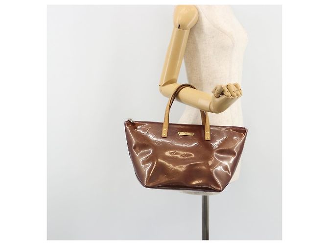 LOUIS VUITTON Borsa Monogram Vernis Bellevue PM Violet M93584 LV Auth 188831 Porpora - vista 23