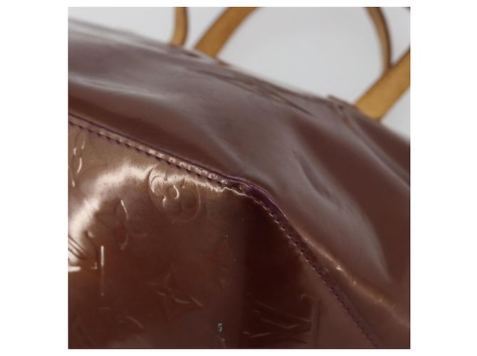 LOUIS VUITTON Borsa Monogram Vernis Bellevue PM Violet M93584 LV Auth 188831 Porpora - vista 8