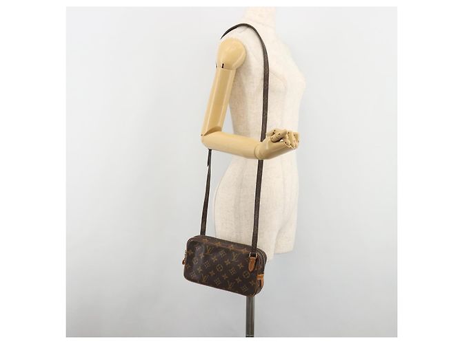 LOUIS VUITTON Monogram Marly Bandouliere Shoulder Bag M51828 LV Auth BA13594 Monogramma - vista 21