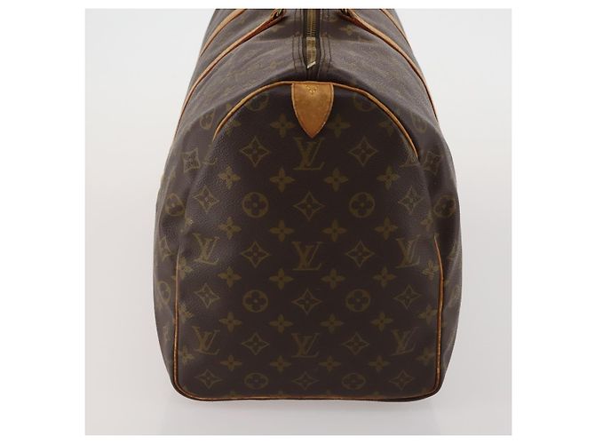 LOUIS VUITTON Monogram Keepall 50 Boston Bag M41426 LV Auth 188711 Monogramma - vista 3