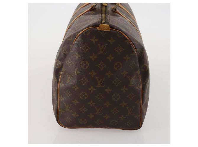 LOUIS VUITTON Monogram Keepall 50 Boston Bag M41426 LV Auth 188711 Monogramma - vista 4