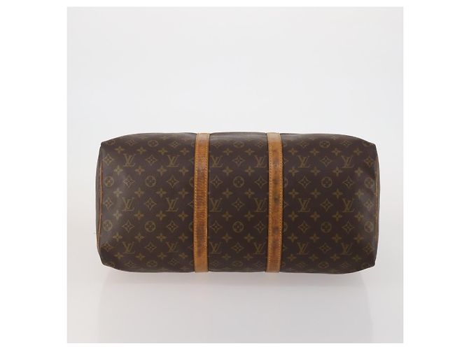 LOUIS VUITTON Monogram Keepall 50 Boston Bag M41426 LV Auth 188711 Monogramma - vista 5