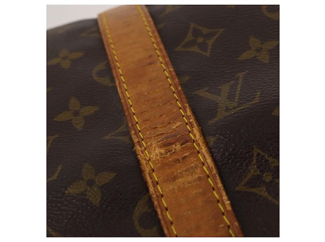 LOUIS VUITTON Monogram Keepall 50 Boston Bag M41426 LV Auth 188711 Monogramma - vista 9