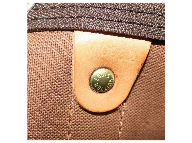 LOUIS VUITTON Borsa Boston Monogram Keepall 60 M41422 LV Auth 187296V Monogramma - vista 12