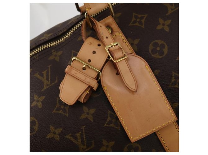 LOUIS VUITTON Borsa Boston Monogram Keepall 60 M41422 LV Auth 187296V Monogramma - vista 19