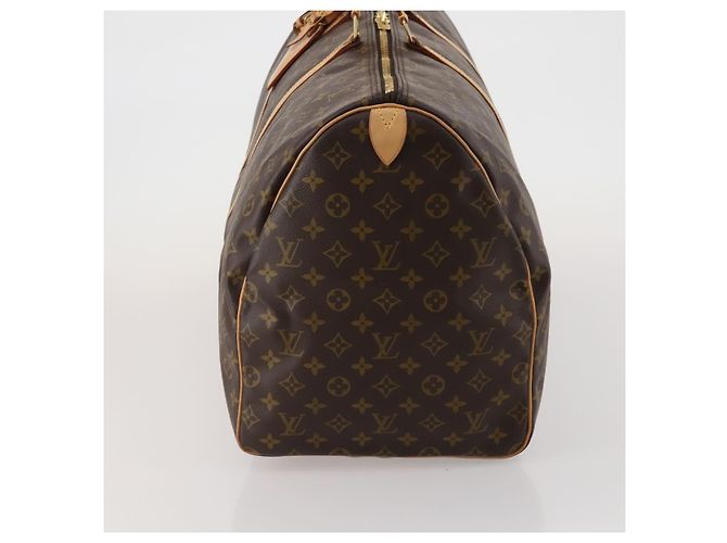 LOUIS VUITTON Borsa Boston Monogram Keepall 60 M41422 LV Auth 187296V Monogramma - vista 3