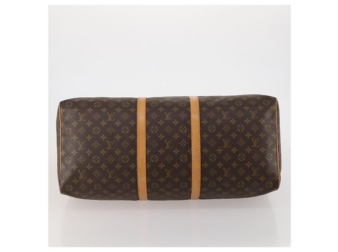 LOUIS VUITTON Borsa Boston Monogram Keepall 60 M41422 LV Auth 187296V Monogramma - vista 5