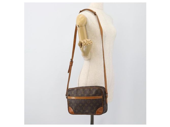 LOUIS VUITTON Borsa a Spalla Monogram Trocadero 27 M51274 LV Auth 188424 Monogramma - vista 24