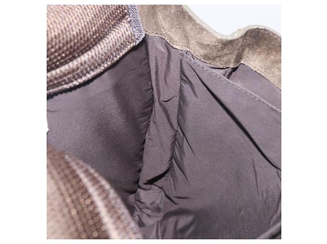 Borsa a tracolla Miu Miu in scamosciato marrone Auth 188406 - vista 18