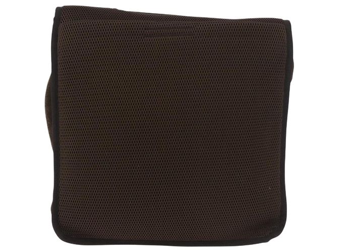 Borsa a tracolla Miu Miu in scamosciato marrone Auth 188406 - vista 2