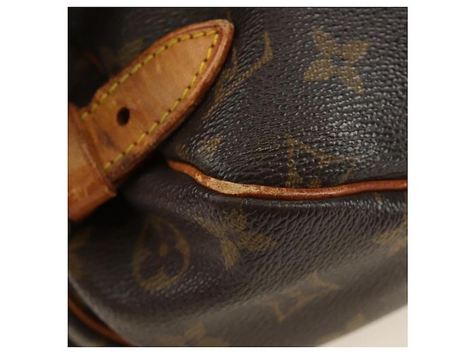 LOUIS VUITTON Borsa a Spalla Monogram Saumur 30 M42256 LV Auth 187218 Monogramma - vista 22
