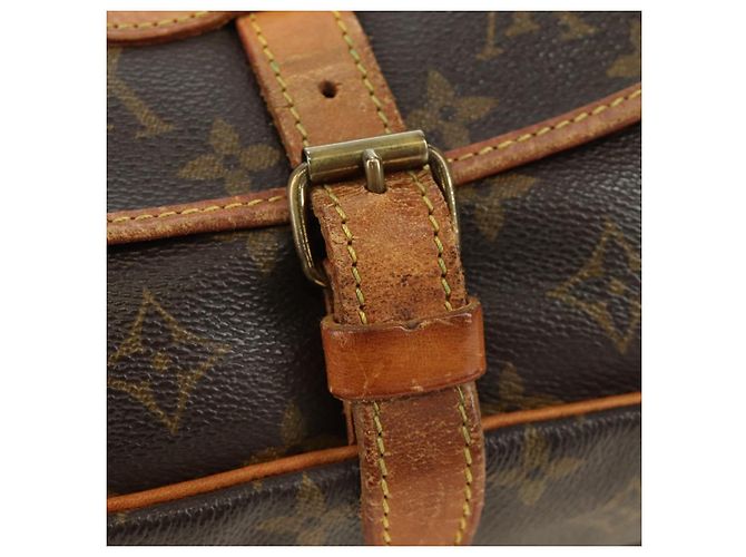 LOUIS VUITTON Borsa a Spalla Monogram Saumur 30 M42256 LV Auth 187218 Monogramma - vista 26