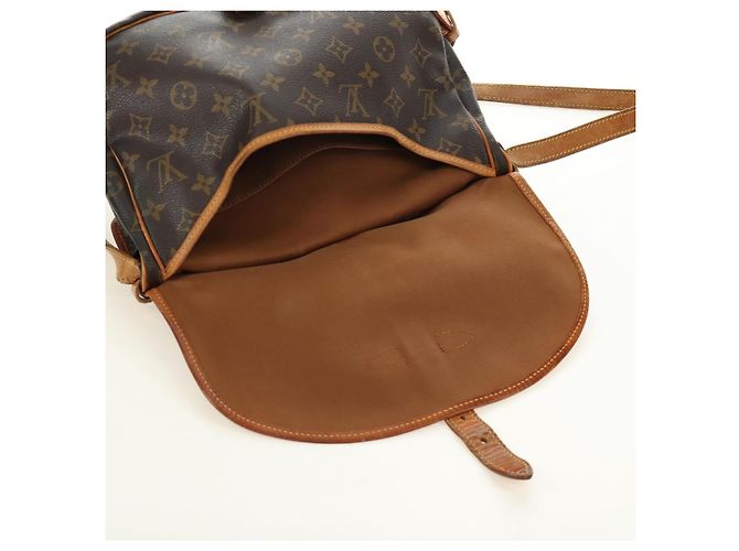 LOUIS VUITTON Borsa a Spalla Monogram Saumur 30 M42256 LV Auth 187218 Monogramma - vista 27