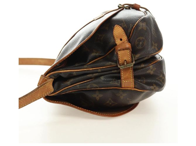 LOUIS VUITTON Borsa a Spalla Monogram Saumur 30 M42256 LV Auth 187218 Monogramma - vista 3