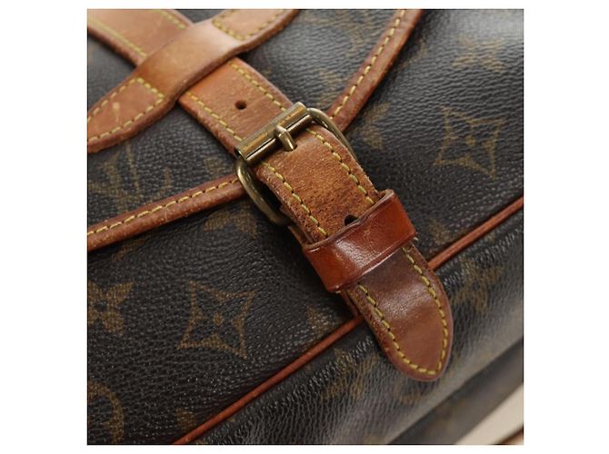 LOUIS VUITTON Borsa a Spalla Monogram Saumur 30 M42256 LV Auth 187218 Monogramma - vista 30