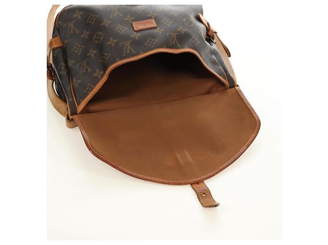 LOUIS VUITTON Borsa a Spalla Monogram Saumur 30 M42256 LV Auth 187218 Monogramma - vista 31