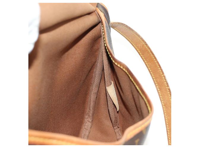 LOUIS VUITTON Borsa a Spalla Monogram Saumur 30 M42256 LV Auth 187218 Monogramma - vista 34