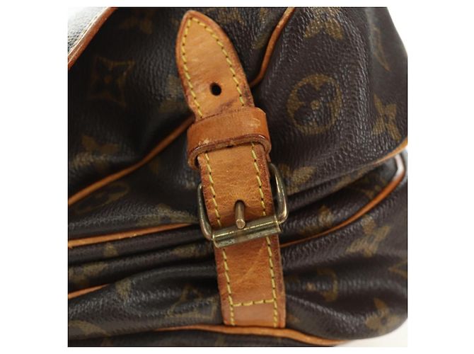 LOUIS VUITTON Borsa a Spalla Monogram Saumur 30 M42256 LV Auth 187218 Monogramma - vista 4