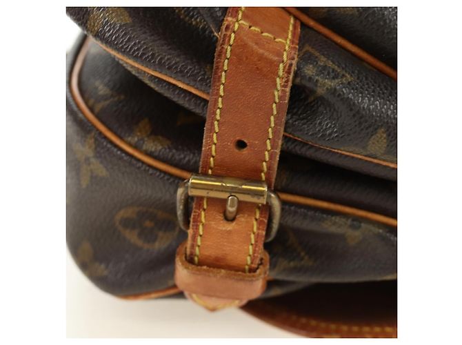 LOUIS VUITTON Borsa a Spalla Monogram Saumur 30 M42256 LV Auth 187218 Monogramma - vista 6