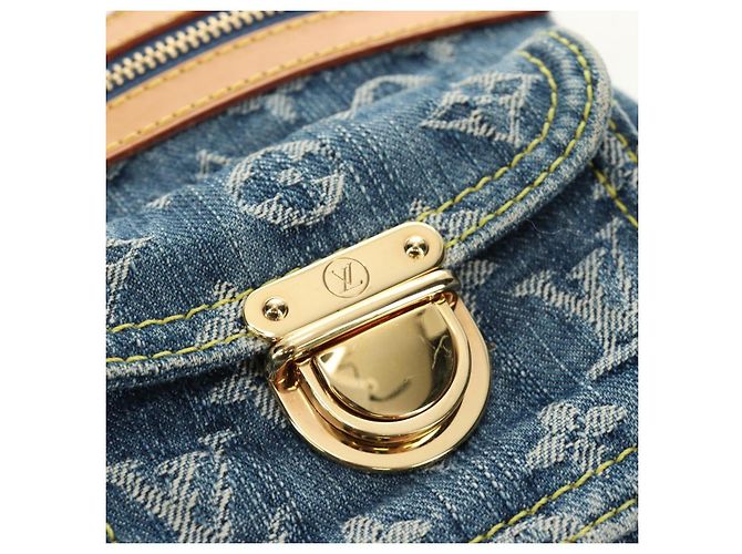 LOUIS VUITTON Borsa a Spalla Monogram Denim Buggy PM Blu M95049 LV Auth mr2567SAM - vista 18