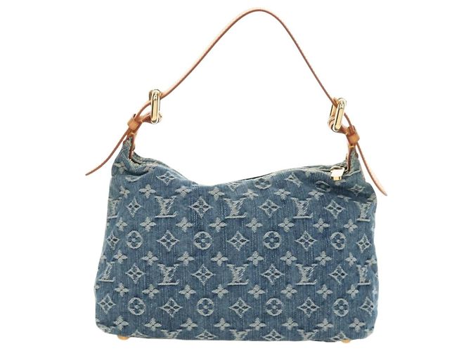 LOUIS VUITTON Borsa a Spalla Monogram Denim Buggy PM Blu M95049 LV Auth mr2567SAM - vista 2
