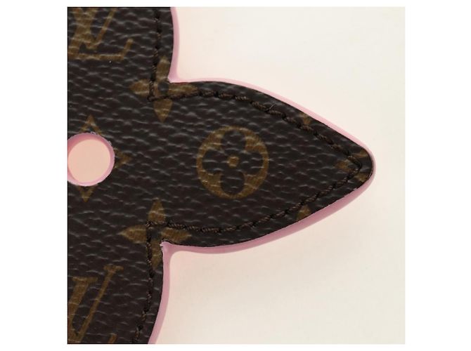 LOUIS VUITTON Portachiavi Vernis LV Pop Flower Rosa M01963 Auth 187596V - vista 17