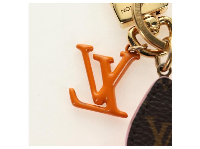LOUIS VUITTON Portachiavi Vernis LV Pop Flower Rosa M01963 Auth 187596V - vista 9
