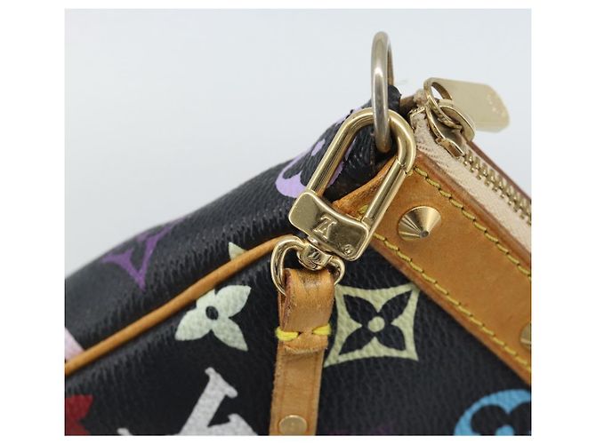LOUIS VUITTON Monogram Multicolor Pochette Accessoires Pochette M92648 Auth 188994V Nero - vista 19