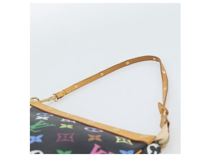 LOUIS VUITTON Monogram Multicolor Pochette Accessoires Pochette M92648 Auth 188994V Nero - vista 8