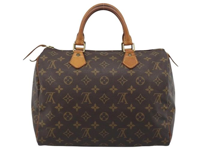 LOUIS VUITTON Borsa Monogram Speedy 30 M41526 LV Auth 188523A Monogramma - vista 2