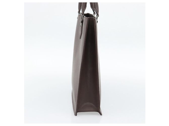 LOUIS VUITTON Epi Sac Plat PM Handtasche Mocha M5274D LV Auth 188365A Braun - Ansicht 4