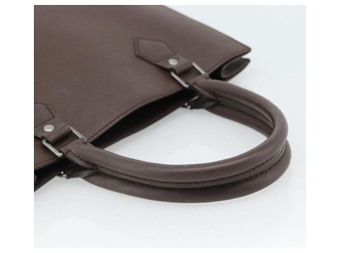 LOUIS VUITTON Epi Sac Plat PM Handtasche Mocha M5274D LV Auth 188365A Braun - Ansicht 7