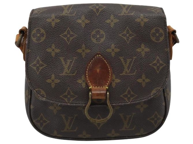 LOUIS VUITTON Borsa a Spalla Monogram Saint Cloud MM M51243 LV Auth 188402 Monogramma - vista 13