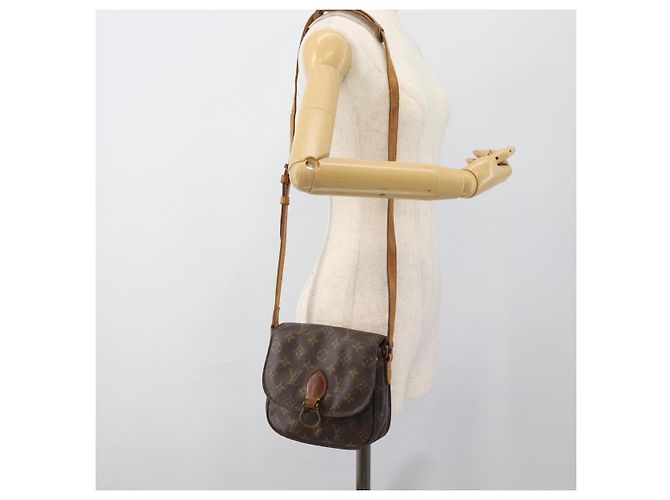 LOUIS VUITTON Borsa a Spalla Monogram Saint Cloud MM M51243 LV Auth 188402 Monogramma - vista 28