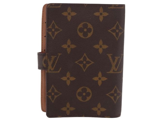 LOUIS VUITTON Monogram Agenda PM Day Planner Cover R20005 LV Auth bs35665 Monogramma - vista 2