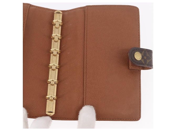 LOUIS VUITTON Monogram Agenda PM Day Planner Cover R20005 LV Auth bs35665 Monogramma - vista 22