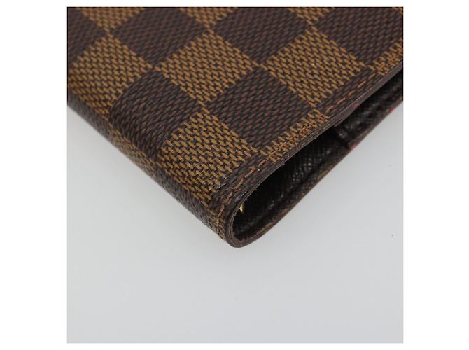 LOUIS VUITTON Damier Ebene Agenda PM Day Planner Cover R20700 LV Auth mr2618 - vista 14