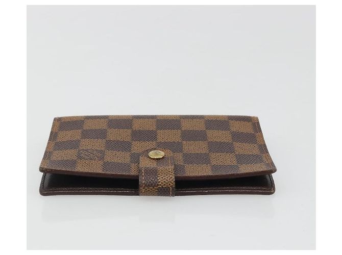 LOUIS VUITTON Damier Ebene Agenda PM Day Planner Cover R20700 LV Auth mr2618 - vista 3