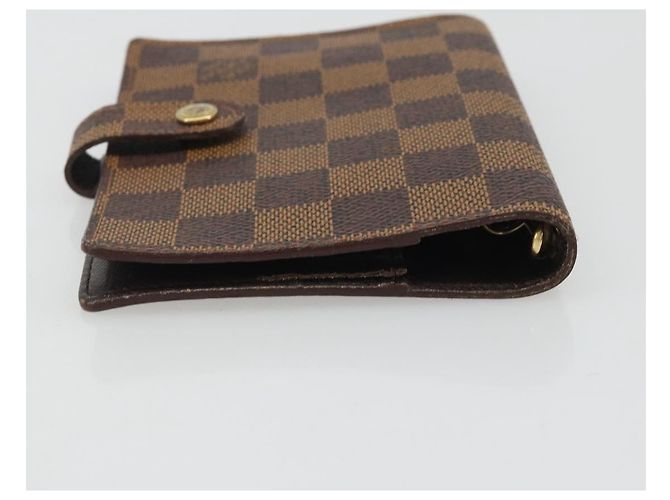 LOUIS VUITTON Damier Ebene Agenda PM Day Planner Cover R20700 LV Auth mr2618 - vista 5