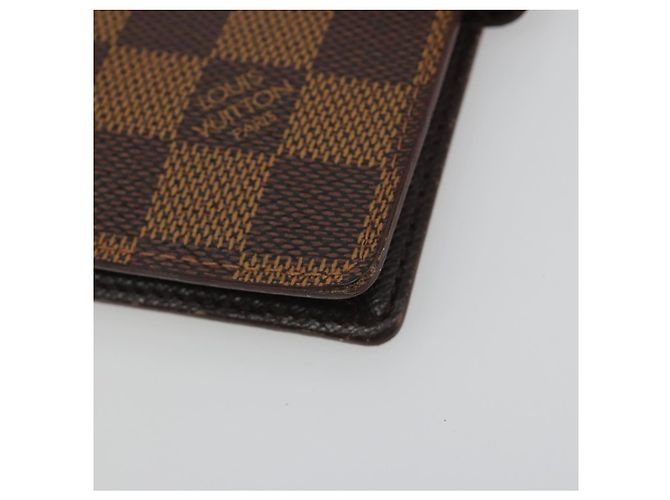 LOUIS VUITTON Damier Ebene Agenda PM Day Planner Cover R20700 LV Auth mr2618 - vista 7