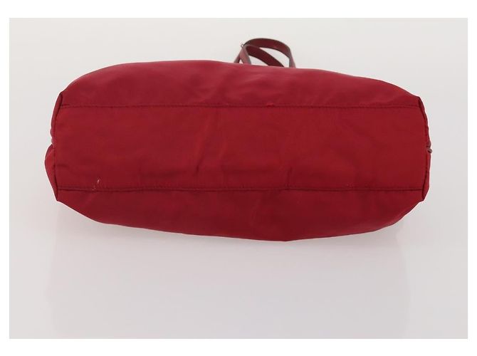 Borsa PRADA Nylon 3 Set Rosso Nero Khaki Auth 185271 Cachi - vista 14