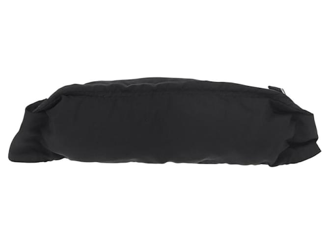 Marsupio PRADA Nylon Nero Argento Auth 187430A - vista 2