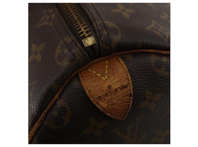 LOUIS VUITTON Borsa Boston Monogram Keepall 50 M41426 LV Auth 188712 Monogramma - vista 19