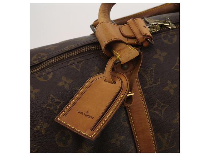 LOUIS VUITTON Borsa Boston Monogram Keepall 50 M41426 LV Auth 188712 Monogramma - vista 20