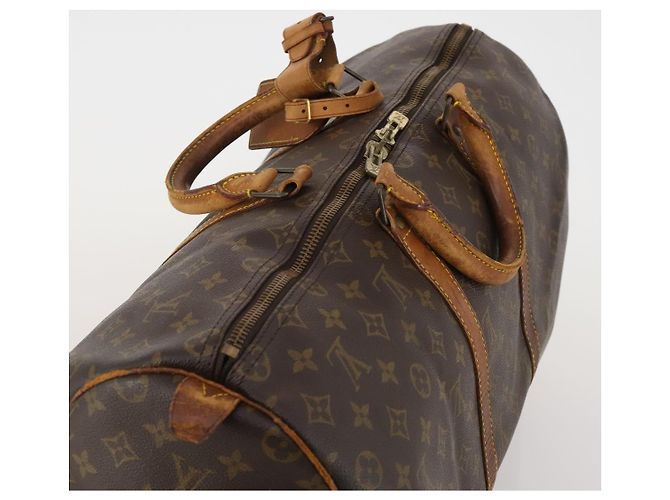 LOUIS VUITTON Borsa Boston Monogram Keepall 50 M41426 LV Auth 188712 Monogramma - vista 6