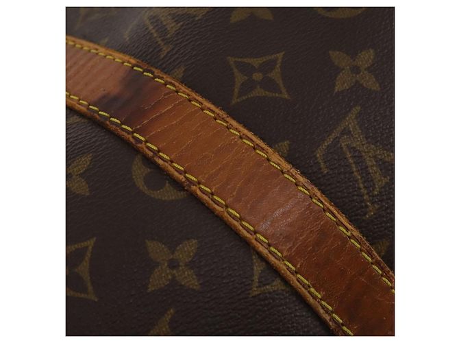 LOUIS VUITTON Borsa Boston Monogram Keepall 50 M41426 LV Auth 188712 Monogramma - vista 9