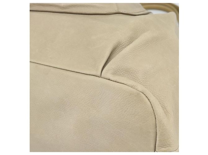Borsa Miu Miu in pelle 2way Beige Oro Auth 188974A D'oro - vista 15