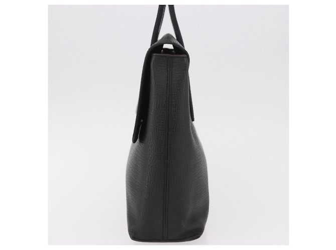 Borsa a mano LOEWE in pelle nera argento Auth bs35634 Nero - vista 3