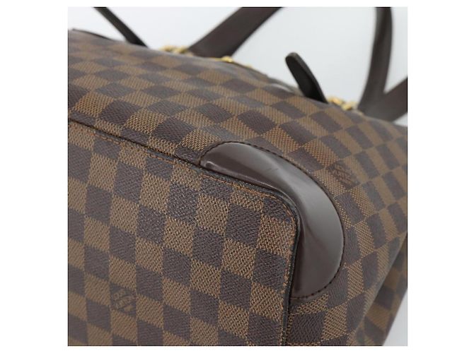 LOUIS VUITTON Damier Ebene Hampstead MM Tote Bag N51204 LV Auth ka4958 - vista 10